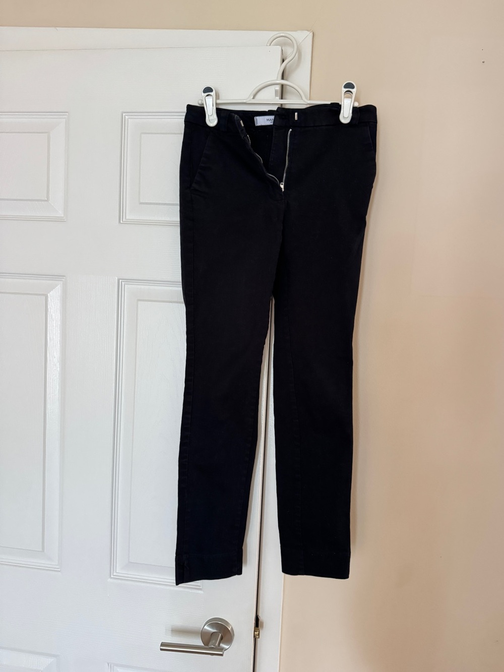 Mango Slim Black Skinny Pants